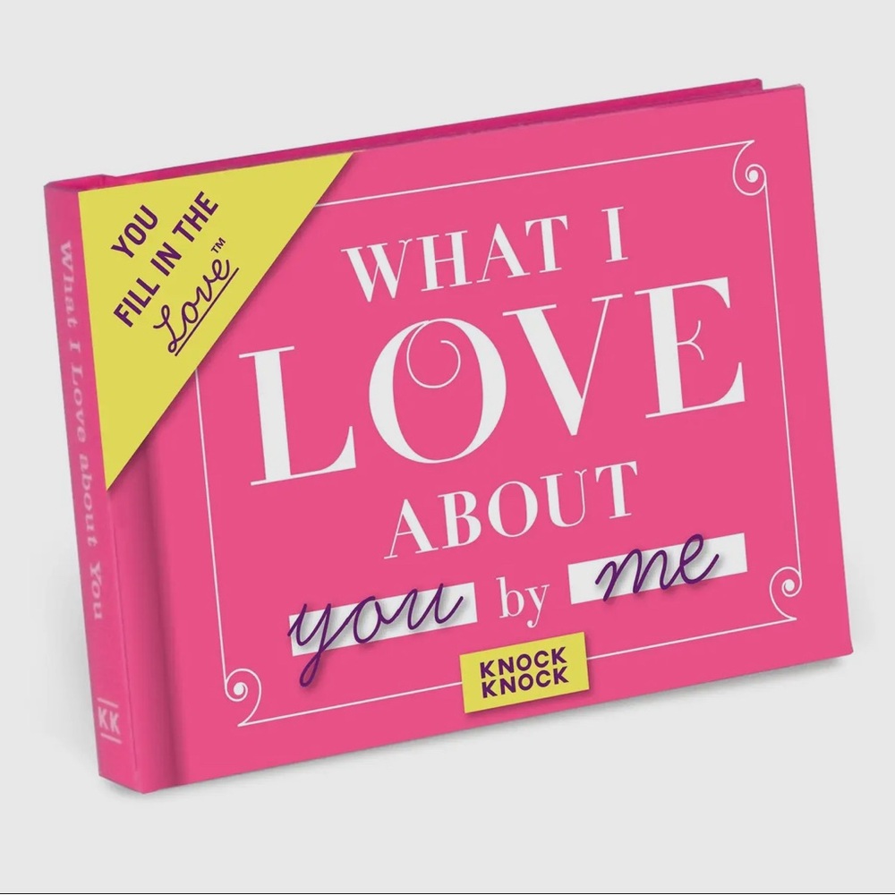 Knock Knock Pink What I Love About You Book